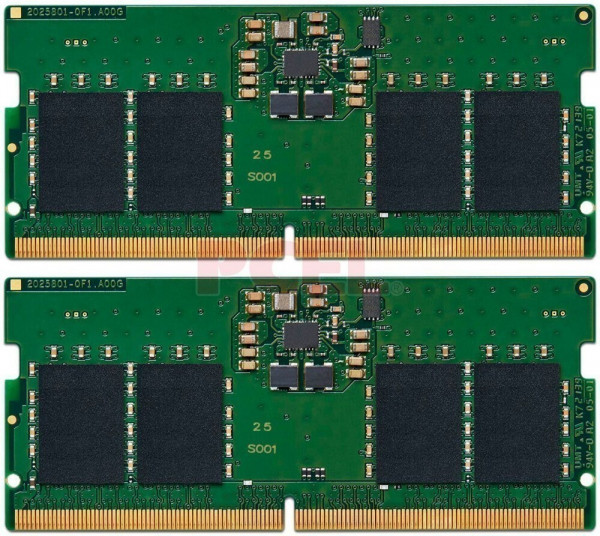 Оперативная память 16Gb DDR5 4800MHz Kingston ValueRAM SO-DIMM (KVR48S40BS6K2-16) (2x8Gb KIT)