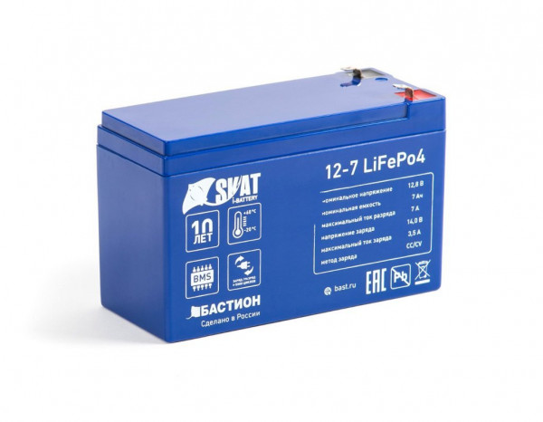 Li-Ion аккумулятор Skat i-Battery 12-7 LiFePo4 (645)
