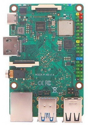 Одноплатный компьютер Radxa ROCK Pi 4 Model A 4GB (RK3399/4GB)