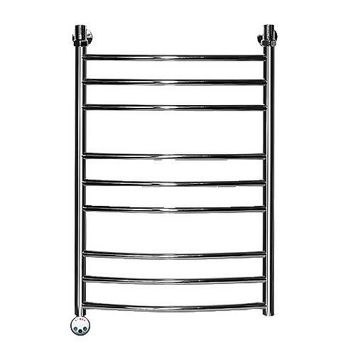 Электрический полотенцесушитель Ника ЛД(г2) Электрический (Лесенка Дуга/группа2) 80х50 -9 лев