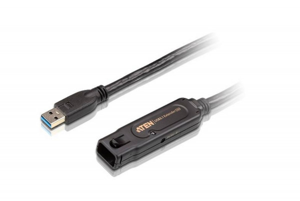 Удлинитель Aten, портов: 1, USB (Type A), 15 м, (UE3315-AT-G)