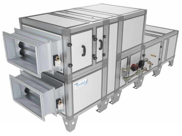 Приточно-вытяжная вентиляционная установка Breezart 3700C Aqua RR F