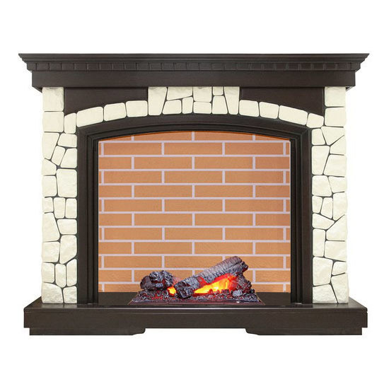 Электрокамин с широким очагом 3D Dimplex Glasgow с очагом Cassete 600