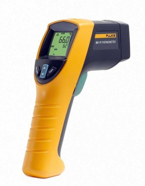 Тестер FLUKE, температурный, с дисплеем, питание: батарейки, корпус: пластик, (2558118)