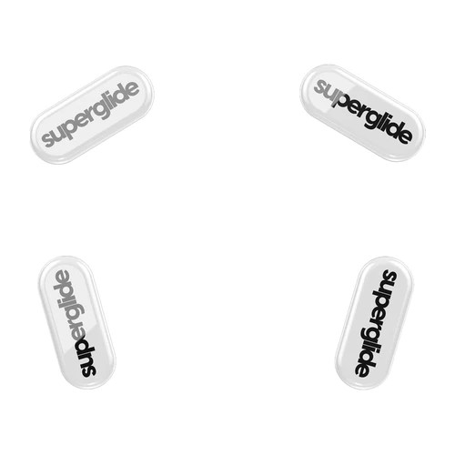 Стеклянные глайды для мыши Pulsar Logitech G304/305 [White]
