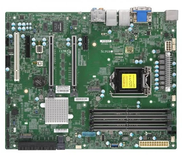 Серверная материнская плата SuperMicro X11SCA-F-B