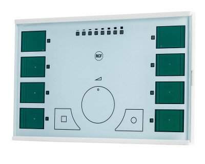 Панель RCF TS 9918-W Блок ДУ для AX 8042 с сенсорным управлением, цвет белый