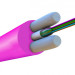 Кабель волоконно-оптический Hyperline FO-STFR-IN Loose tube,  16хОВ, OM4 50/125, LSZH, Ø 5,2мм, внутри зданий, небронированный, цвет: пурпурный
