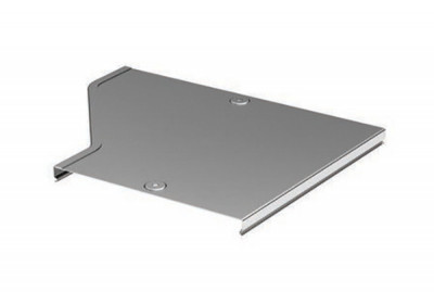 Крышка DKC S5 Combitech, лев., 300х16х370 (ШхВхД), для металлических лотков, толщина: 0,8 мм, сталь, цинк-ламель, цвет: серый, ширина (уменьшения): 80 мм