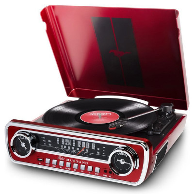 Проигрыватель винила ION Audio Mustang LP Красный