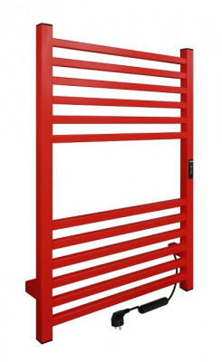 Электрический полотенцесушитель INDIGO Attic (el) 80/50 Electric Red