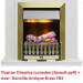 Классический очаг 2D Dimplex Danville Antique Brass FB2