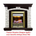 Классический очаг 2D Dimplex Danville Antique Brass FB2