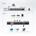 Переключатель KVM Aten, Altusen, портов: 4 х HDMI (Type A), 25х80х20 мм (ВхШхГ), RS232, цвет: металл