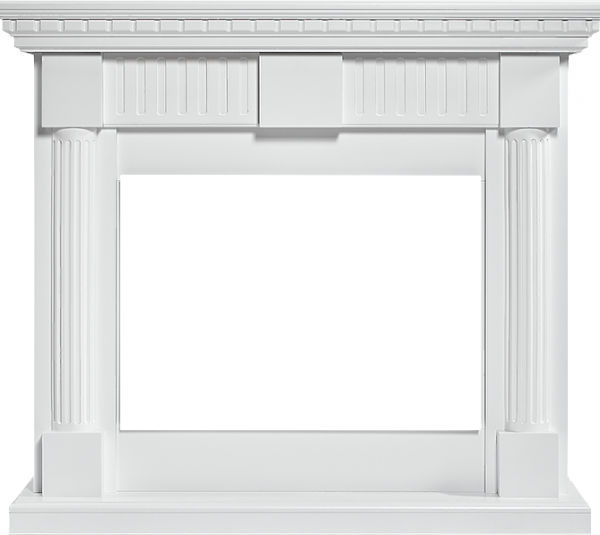 Широкий портал Firelight Colonna 25 белый