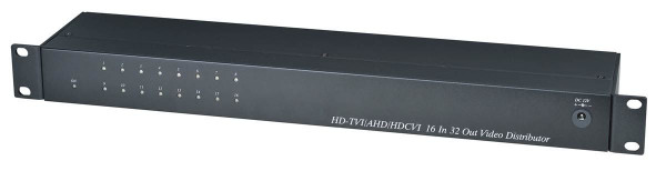 Распределитель SC&T, портов: 32, BNC, для видеосигнала, входы: BNC 16 портов, (CD1632HD)