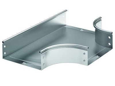 Ответвитель DKC S5 Combitech, Т-образн., горизонтальный, 80х600 мм (ВхШ), с перфорацией, для металлических лотков, толщина: 0,8 мм, сталь, покрытие: м. Сендзимира