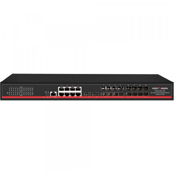 Коммутатор управляемый оптический 26 портовый PND-M8G-18F