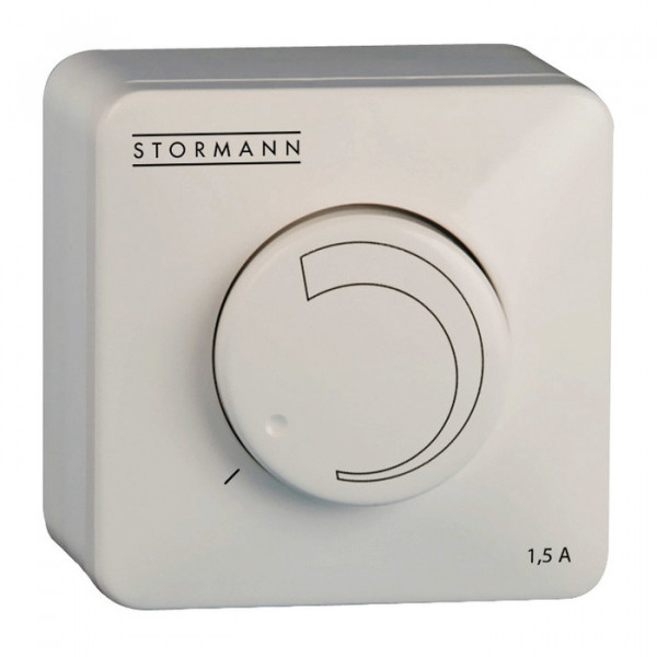 Настенный симисторный регулятор КЗТО VRS 4 (от 90Вт до 705 Вт)