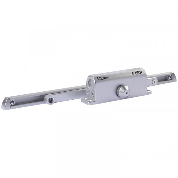 Доводчик дверной морозостойкий ISPARUS 430 Slider (серебро)
