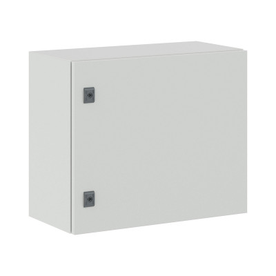 Шкаф электротехнический настенный DKC CE, IP66, 500х600х300 мм (ВхШхГ), дверь: металл, корпус: сталь листовая, цвет: серый, с монтажной панелью, (R5CE0563)