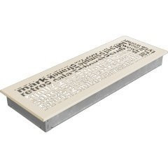 Вентиляционная решетка для камина Kratki 17х49 ABC бежевая 49ABC/K