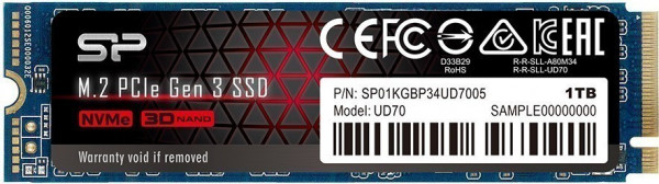 Накопитель SSD 1Tb Silicon Power UD70 (SP01KGBP34UD7005)