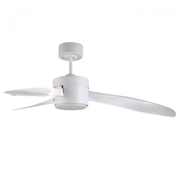 Вентилятор с подсветкой Leds-C4 TRAMUNTANA WHITE (30-7643-14-F9)