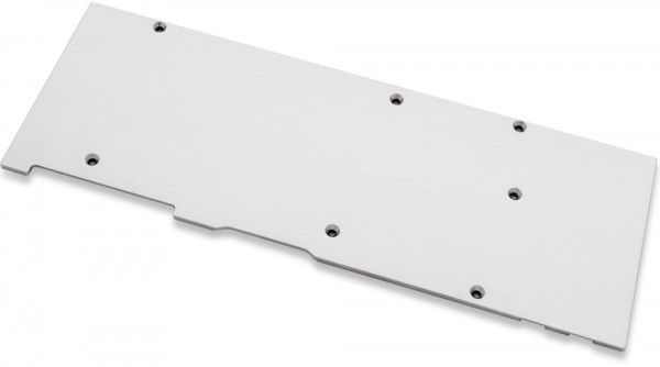 Бэкплейт для водоблока СЖО Watercool HEATKILLER IV eBC - Backplate for RTX 2080 and RTX 2080Ti Nickel
