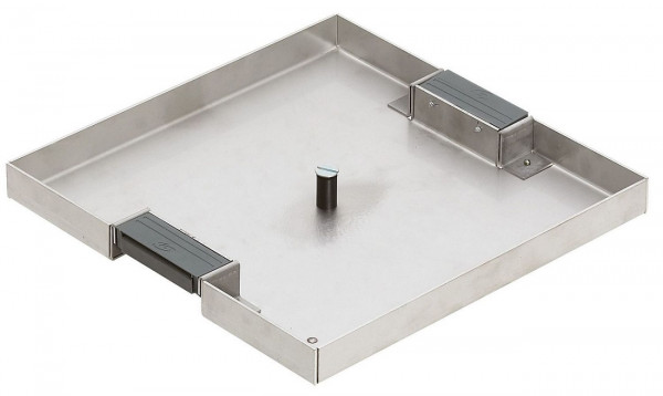 Крышка Legrand, для коробки на 24 модуля, материал: металл, 2 кабельных ввода