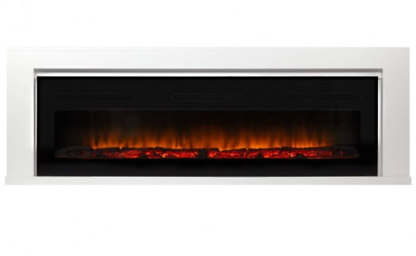 Линейный электрокамин Electrolux EFP/P-1600ULS с порталом Firelight Simple Long белый