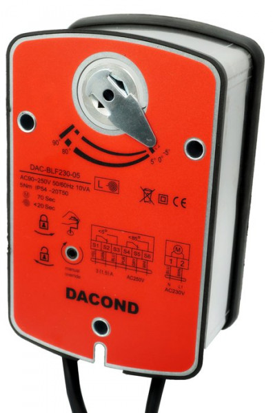 Электропривод Dacond DAC-BLF230-20