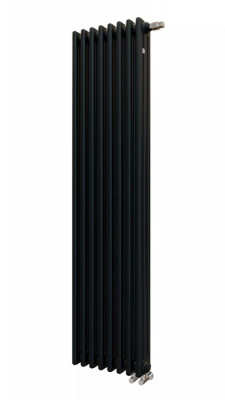 Стальной трубчатый радиатор 3-колончатый Zehnder Charleston Completto 3180/08/V001/RAL 9217