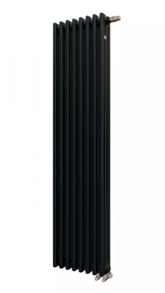 Стальной трубчатый радиатор 3-колончатый Zehnder Charleston Completto 3180/08/V001/RAL 9217