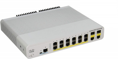 Коммутатор Cisco, WS-C2960C-12PC-L