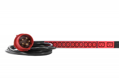 Вертикальный блок розеток R-MC8-3x16-36C13-6C19-MI-1820-3-3PN