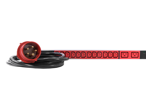 Вертикальный блок розеток R-MC8-3x16-36C13-6C19-MI-1820-3-3PN