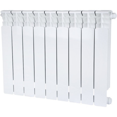 Биметаллический радиатор STOUT SPACE 500 нижнее 9 секций (SRB-0320-050009)