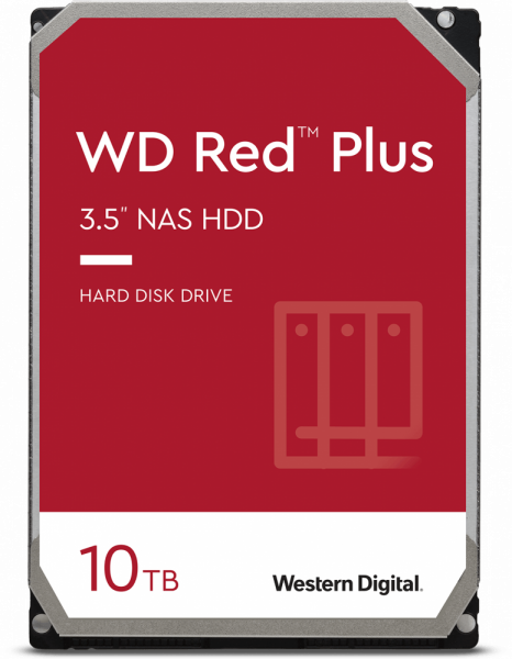 Жёсткий диск 10Tb SATA-III WD Red Plus (WD101EFBX)