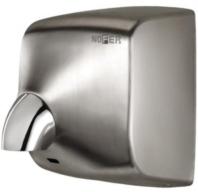 Металлическая сушилка для рук Nofer WINDFLOW 2450 W матовая (01151.S)