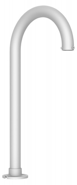 Кронштейн HIKVISION, накладной, 130х455,2х815,5 (ШхГхВ), на столб или парапет, для систем видеонаблюдения, материал: сталь, цвет: белый
