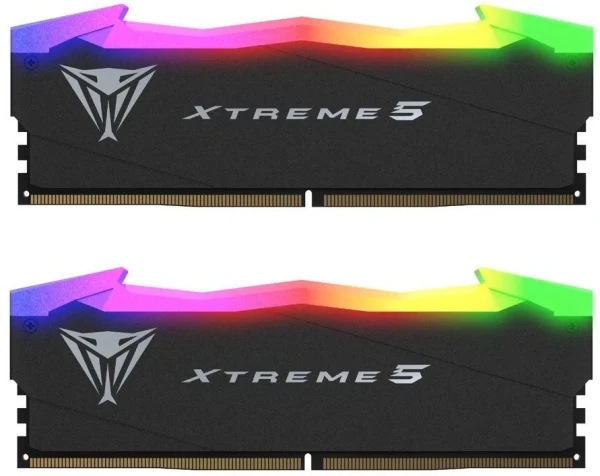 Оперативная память 32Gb DDR5 7600MHz Patriot Viper Xtreme 5 RGB (PVXR532G76C36K) (2x16Gb KIT)