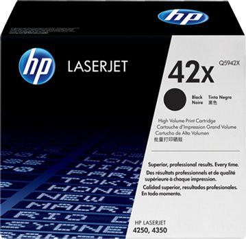 Картридж HP Q5942X (№42X) Black