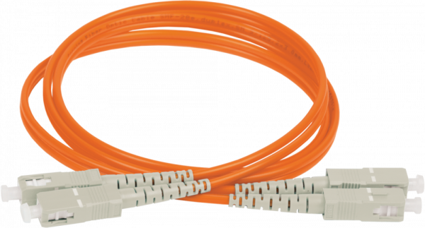 Патч-корд Hyperline FC-AWS1/D-50-SC/PR-SC/PR-H-2M-LSZH-OR, 2м