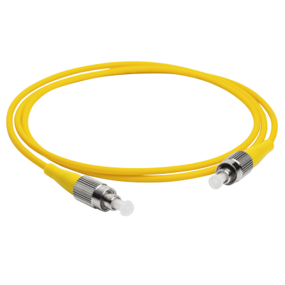 Коммутационный шнур оптический Lanmaster, Simplex FC/FC (UPC/UPC), OS2 9/125, LSZH, 15м, цвет: жёлтый, (LAN-FC-FC/SU-15)