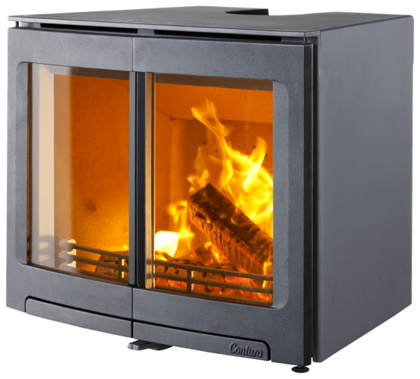 Топка Contura i5, двойная дверца, черный
