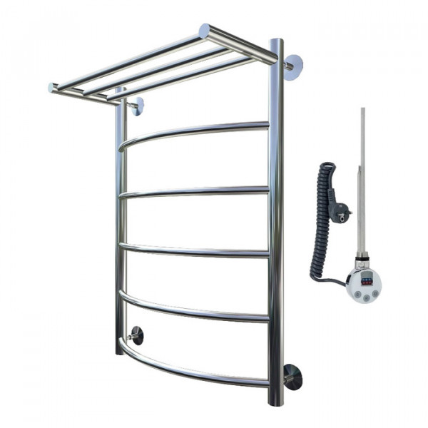 Электрический полотенцесушитель Тругор Приоритет эл ТЭН 1 П 80*50 (ЛЦ2)