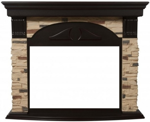 Широкий портал Firelight Torre 30S Сланец натуральный/Темный дуб