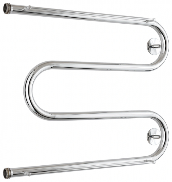 Водяной полотенцесушитель СТИЛЬЕ ПС М-обр. 2П 500х650 резьба-сгон 1