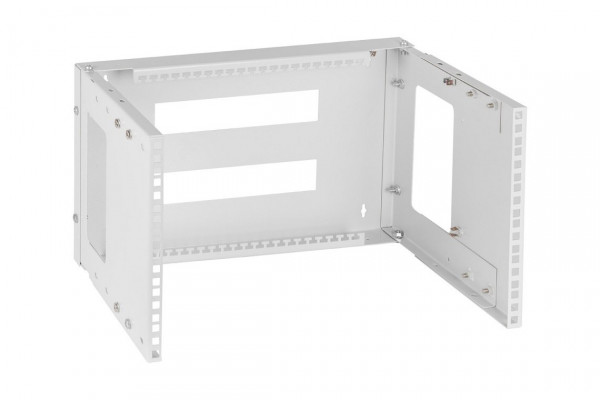 Стойка телекоммуникационная настенная 19', 6U TRW-065035-GY